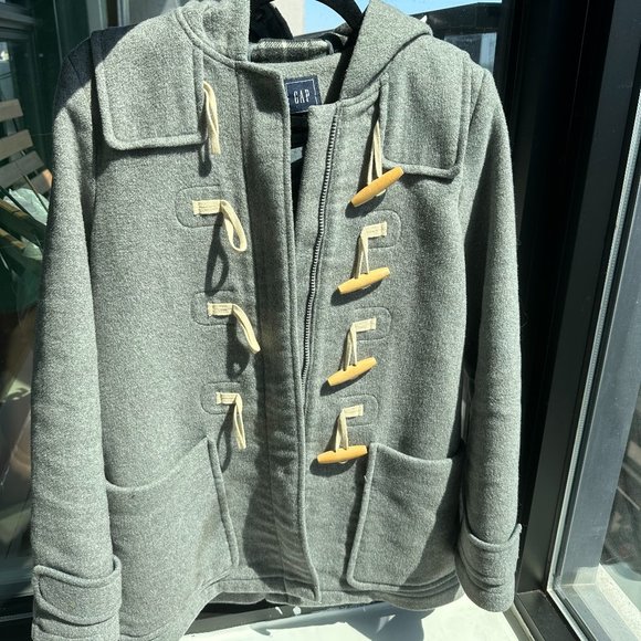 Gray duffle Coat - Picture 1 of 6